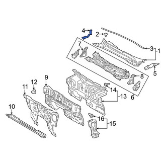Toyota OE - Right Cowl Cover Seal