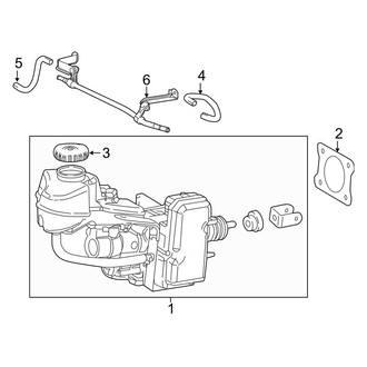 Toyota OE - Cowl - Components on Dash Panel