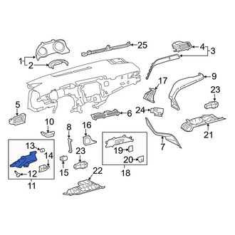 Toyota OE - Lower Instrument Panel Trim Panel