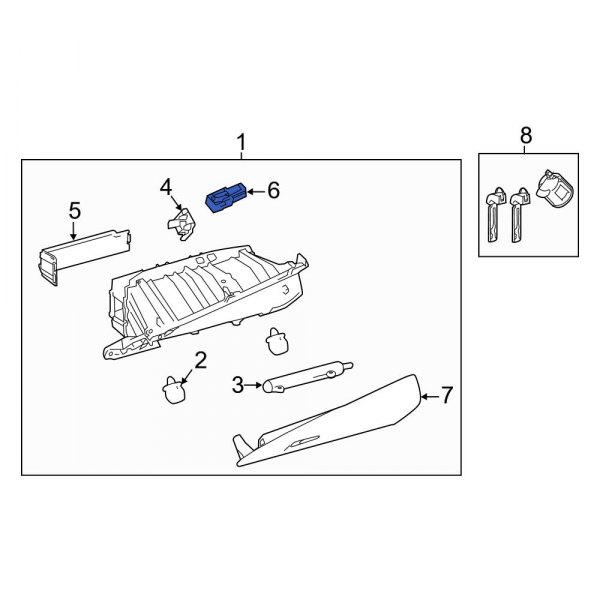 Glove Box Light