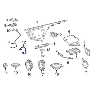 Toyota OE - GPS Navigation System Connector