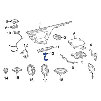 Toyota OE - Radio Connector