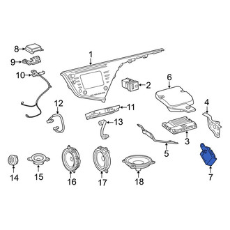 Toyota OE - Front Radio Capacitor