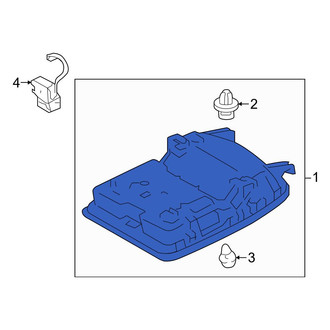 Toyota OE - Upper Overhead Console