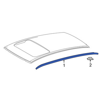 Toyota OE - Right Roof Drip Molding