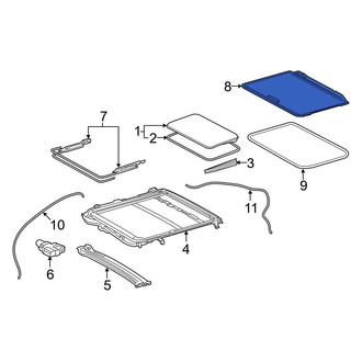 Toyota OE - Sunroof Cover