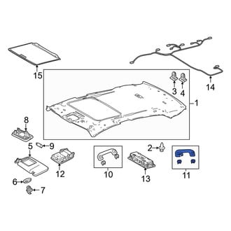 Toyota OE - Rear Right Interior Grab Bar