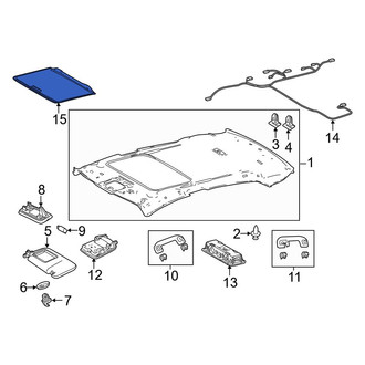 Toyota OE - Sunroof Cover
