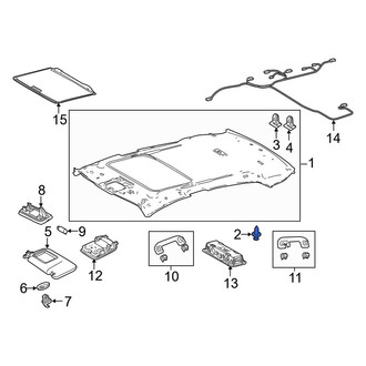 Toyota OE - Headliner Clip