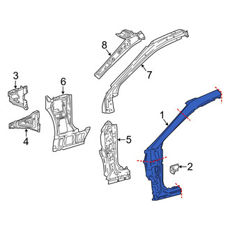 Toyota OE - Right Outer Body A-Pillar