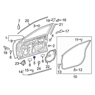 Toyota OE - Front Door Plug