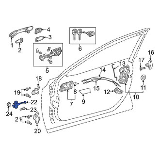 Toyota OE - Front Door Check