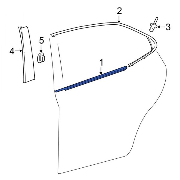 Door Belt Molding