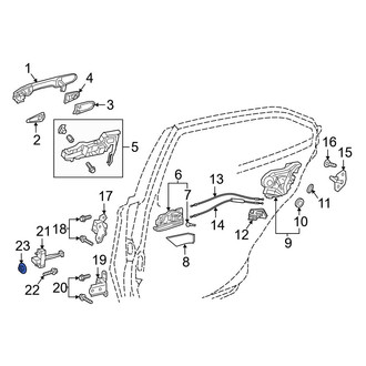 Toyota OE - Window Motor Nut