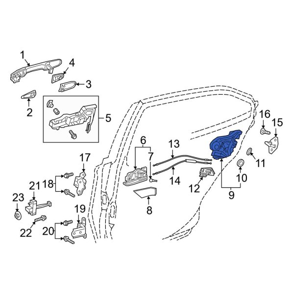 Door Latch Assembly