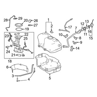 Toyota OE - Fuel System Components