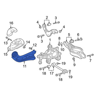 Toyota OE - Rear Right Suspension Trailing Arm