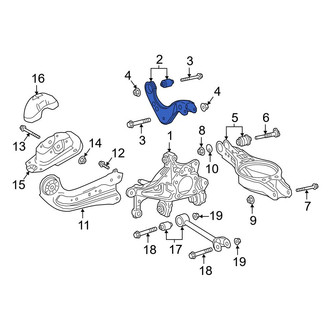 Toyota OE - Rear Right Upper Suspension Control Arm