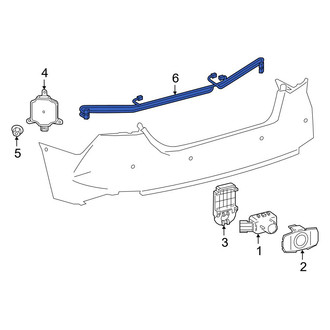 Toyota OE - Rear Parking Aid System Wiring Harness