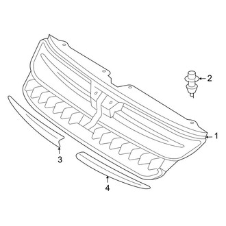 Toyota OE - Grille & Components