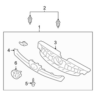 Toyota OE - Grille & Components