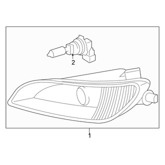 Toyota OE - Front Lamps - Fog Lamps