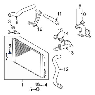 Toyota OE - Radiator Drain Plug