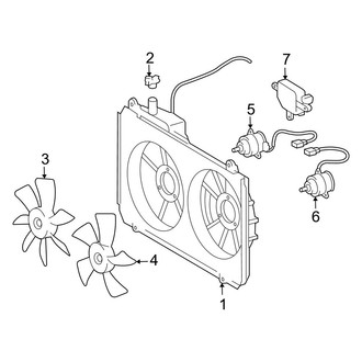 Toyota OE - Cooling Fan