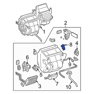 Toyota OE - A/C Expansion Valve