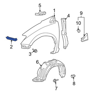 Toyota OE - Fender Brace