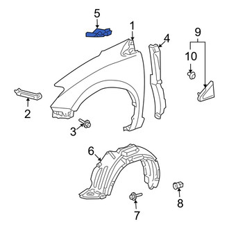 Toyota OE - Left Fender Seal