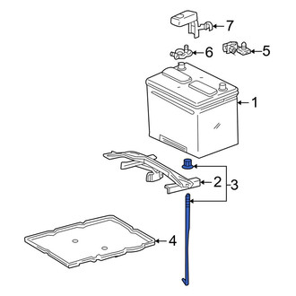 Toyota OE - Battery Hold Down Stud
