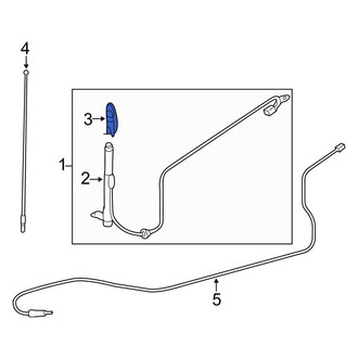 Toyota OE - Antenna Bezel