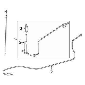 Toyota OE - Radio Antenna Assembly