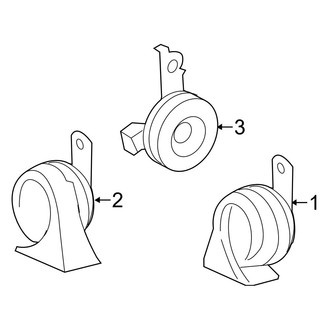 Toyota OE - Electrical - Horn