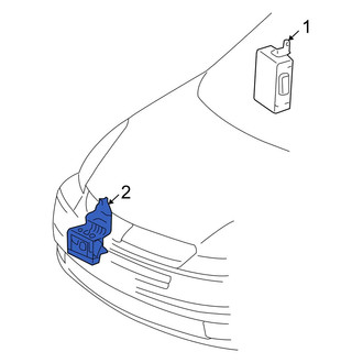 Toyota OE - Cruise Control Distance Sensor