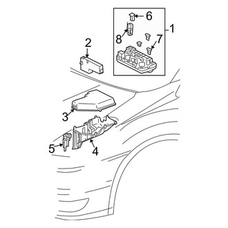 Toyota OE - Electrical Components (Under Hood)