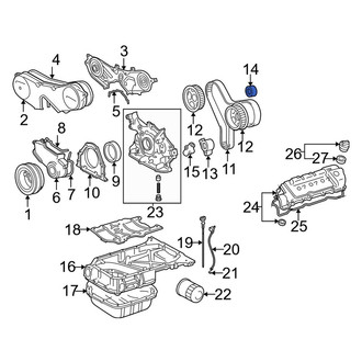 Toyota OE - Engine Timing Belt Idler
