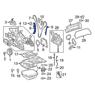 Toyota OE - Upper Engine Timing Chain Guide