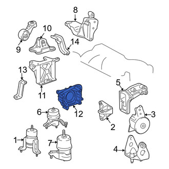 Toyota OE - Engine Mount Bracket