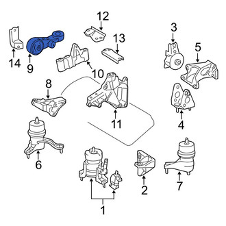 Toyota OE - Engine Support Rod
