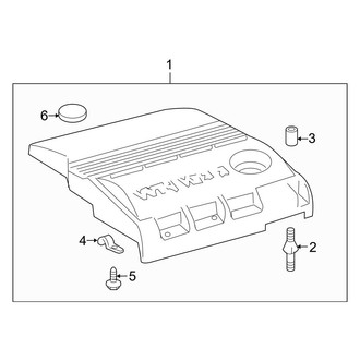 Toyota OE - Engine / Transaxle - Engine Appearance Cover