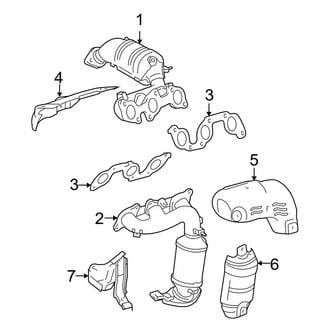 Toyota OE - Exhaust System - Manifold (FWD)