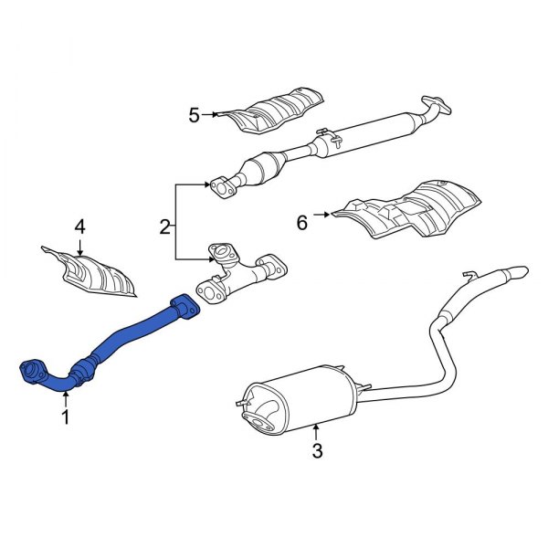 Exhaust Intermediate Pipe