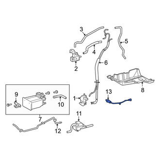 Toyota OE - Rear Left Oxygen Sensor