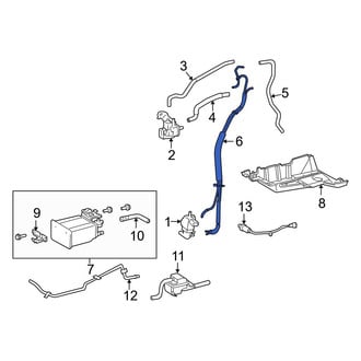 Toyota OE - Evaporative Emissions System Lines