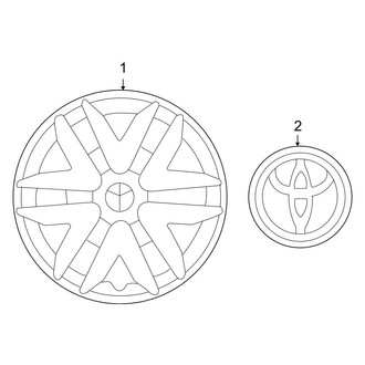 Toyota OE - Wheels - Covers & Trim