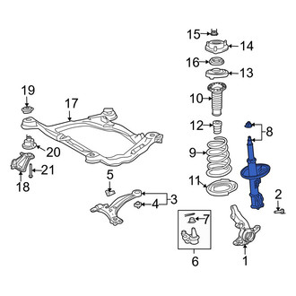Toyota OE - Front Right Suspension Strut