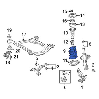 Toyota OE - Front Coil Spring