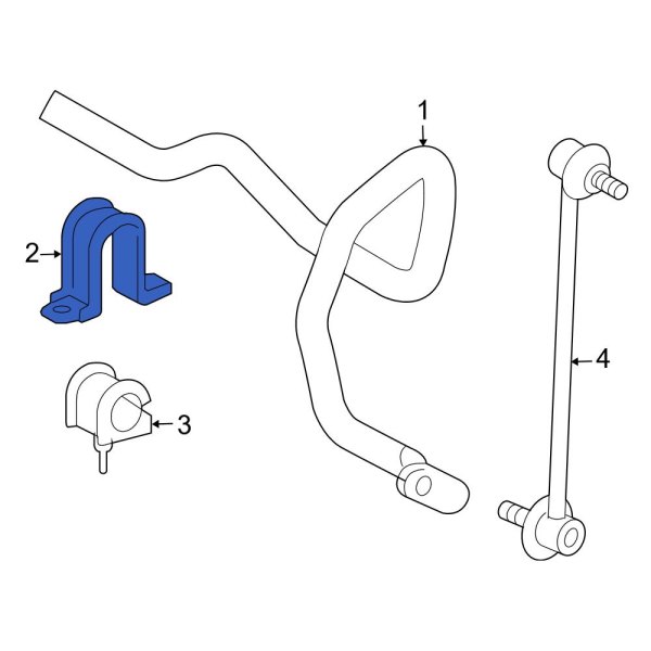 Suspension Stabilizer Bar Bracket